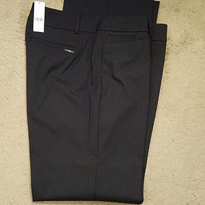 New York And Co. Dark Navy Pin Stripe Slacks